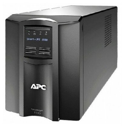 Интерактивный ИБП APC by Schneider Electric Smart-UPS SMT1500I черный 1000 Вт