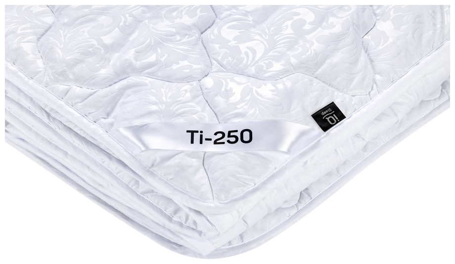 Одеяло IQ SLEEP Ti 250 200x220см, искусственный лебяжий пух, цвет белый - фотография № 5