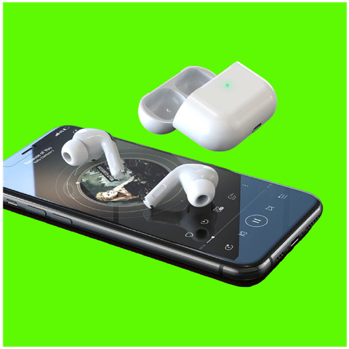 Беспроводные Вкладыши с шумоподавлением LIDER MOBILE PRO LD05/ Bluetooth наушники с микрофоном/ беспроводные наушники ld05 белый
