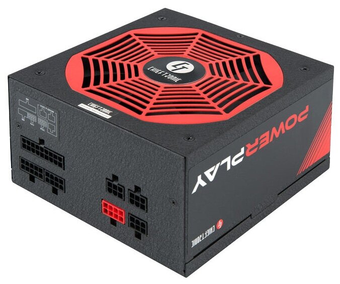 Блок питания ATX Chieftec PowerPlay(ATX 2.3, 550W, 80 PLUS GOLD, Active PFC, 140mm fan)Full Cable Management, LLC design, Japanese - фото №1