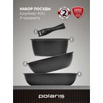 Набор посуды Polaris EasyKeep-4DG 4 пр. - изображение