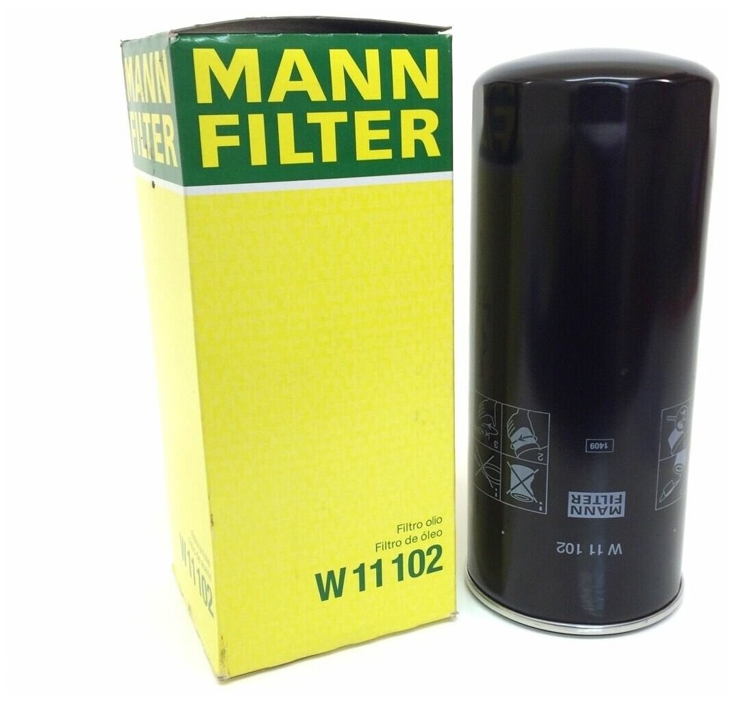 Масляный фильтр MANN-FILTER W 11 102