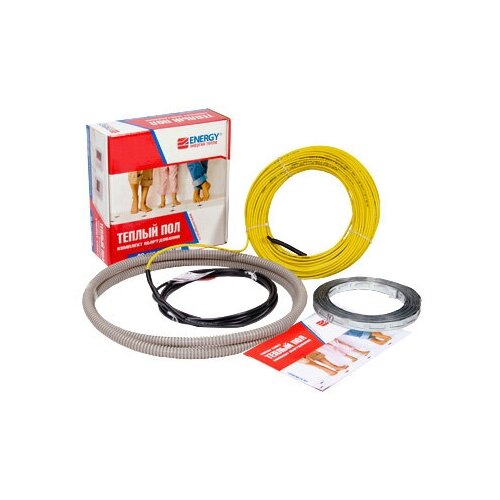Двужильный нагревательный кабель Energy Cable 420 30-40 квм 7140₽