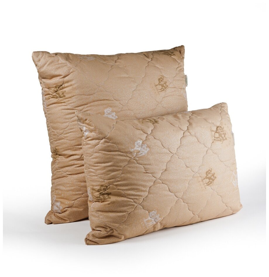 фото Подушка Верблюжья шерсть (тик) 60х60 Квадратная