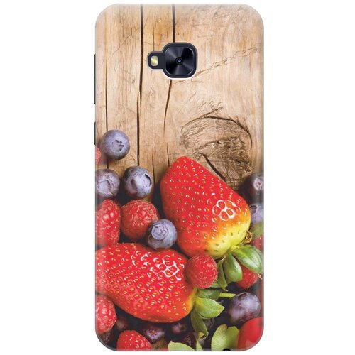 фото Cиликоновый чехол на asus zenfone 4 selfie pro (zd552kl) / асус зенфон 4 селфи про с принтом "дерево фруктов" gosso