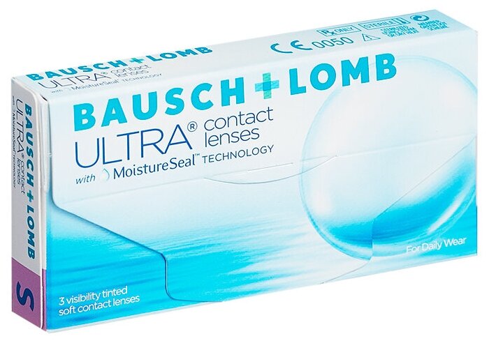 Контактные линзы Bausch & Lomb Ultra, 3 шт. — купить сегодня c дост...