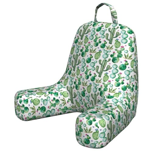фото Кресло подушка для чтения ambesonne "кактус акварелью", 50x70 см