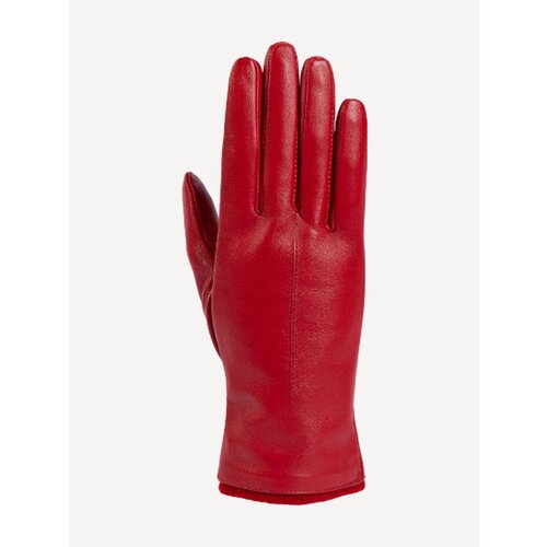 фото Перчатки eleganzza, демисезон/зима, подкладка, размер 7.5, красный