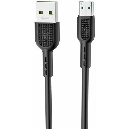 Кабель USB - microUSB, 1м, HOCO X33 Black (HC-09141)