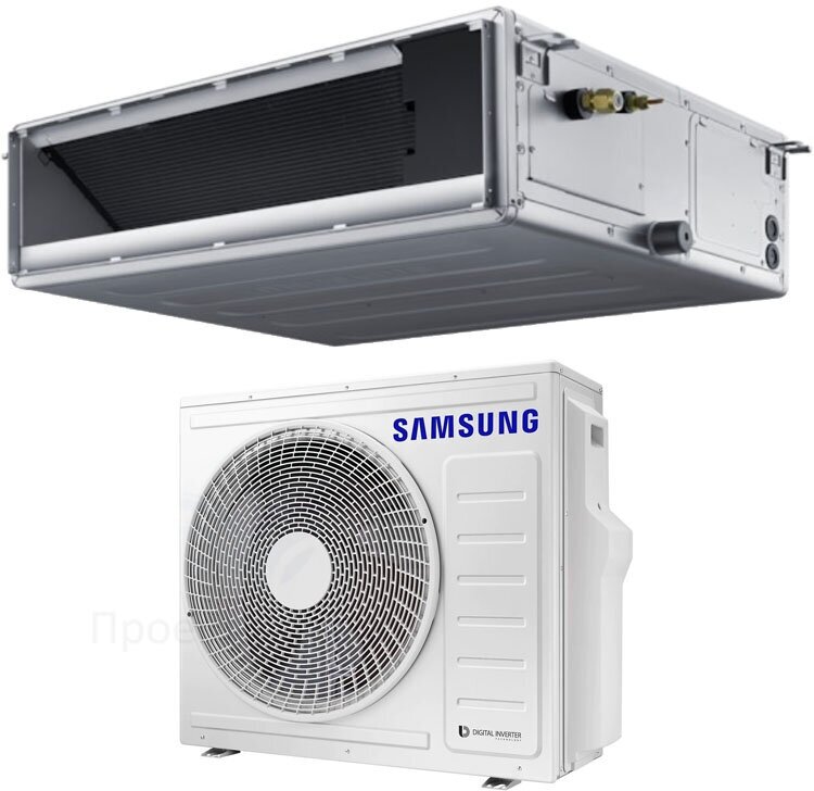 Samsung Канальная сплит-система Samsung AC100MNMDKH/EU - фотография № 1