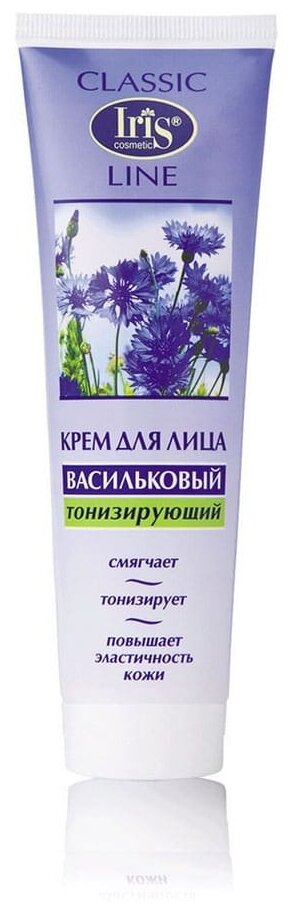 IRIS cosmetic Classic Line крем для лица Васильковый тонизирующий, 100 мл