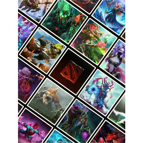 Наклейки DOTA 2 (Дота)