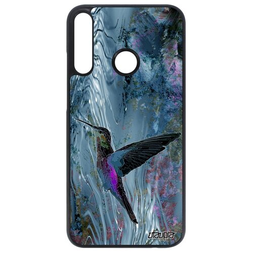 фото Чехол для телефона huawei p40 lite e, "колибри" рисунок маленький utaupia