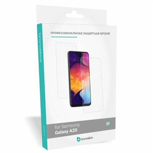 Защитная пленка для экрана и корпуса Samsung Galaxy A20 (Матовая, Защита задней панели) защитная пленка для экрана и корпуса samsung galaxy s20 ultra матовая защита задней панели