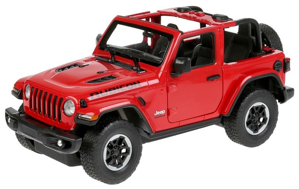 Машинка на радиоуправлении Rastar Jeep Wrangler JL (арт.79400), 1:14, красная