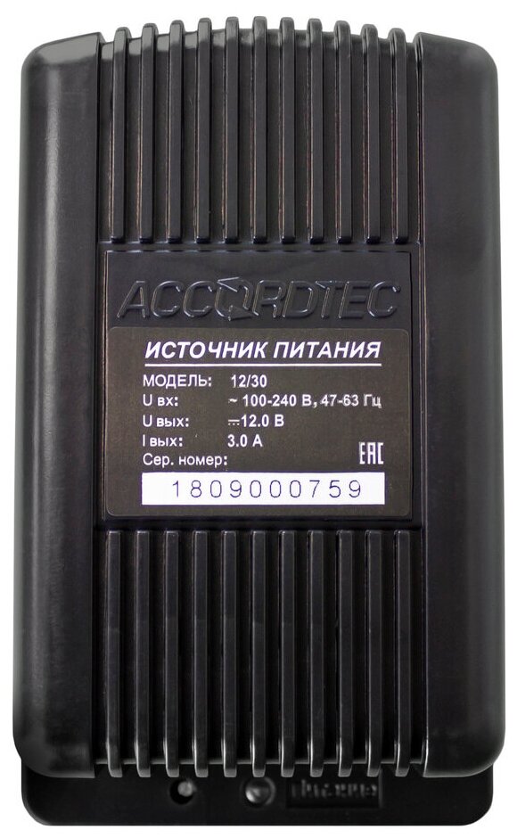 Источник стабилизированного питания ACCORDTEC AT-12/30 12B 3A