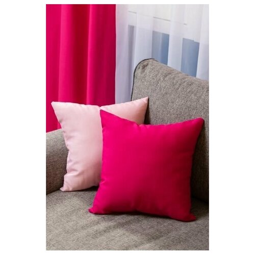 Подушка Inspire Seasons Радуга Fuchsia 40х40 см, цвет фуксия