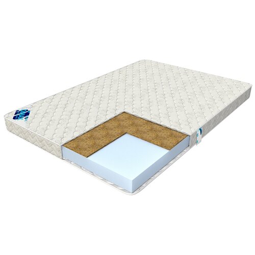 фото Матрас dimax практик чип ролл 10 кокос, 110x185 см, белый