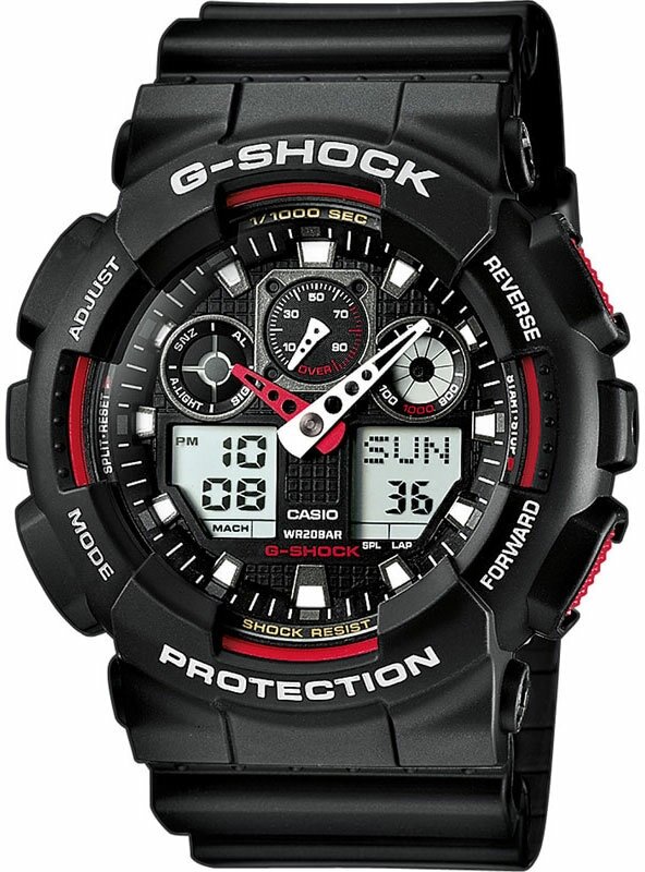 Лучшие Наручные часы CASIO коллекции G-Shock с LED-дисплеем