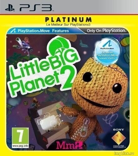 LittleBigPlanet 2 Platinum Русская Версия с поддержкой PlayStation Move (PS3)