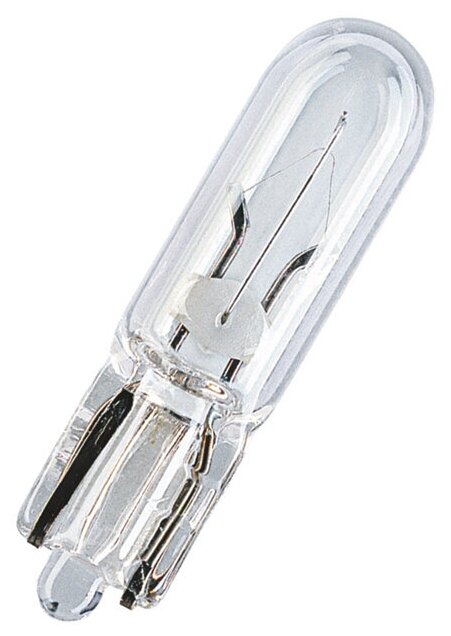 Лампа автомобильная накаливания OSRAM Original 2723 W2.3W 12V 2.3W W2x4.6d 1 шт.