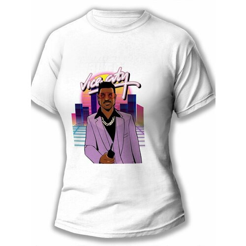 фото Футболка размер xs, белый будь на стиле