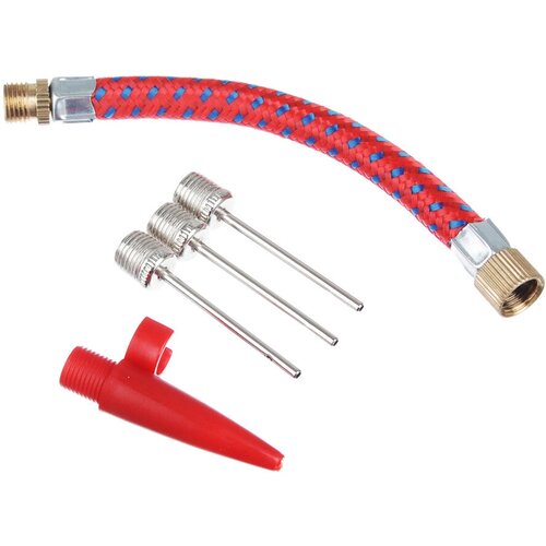 SILAPRO Набор для насоса шланг-1шт игла 3шт колпачок-1шт металл 10 штук 1334₽