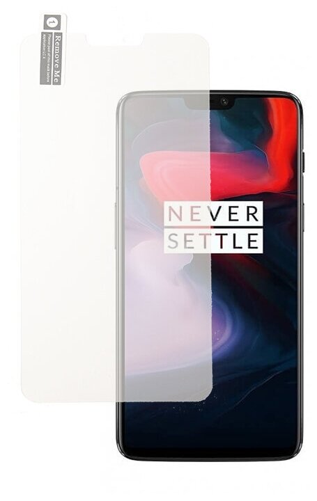 Защитное стекло (без рамки) для OnePlus 6, прозрачное