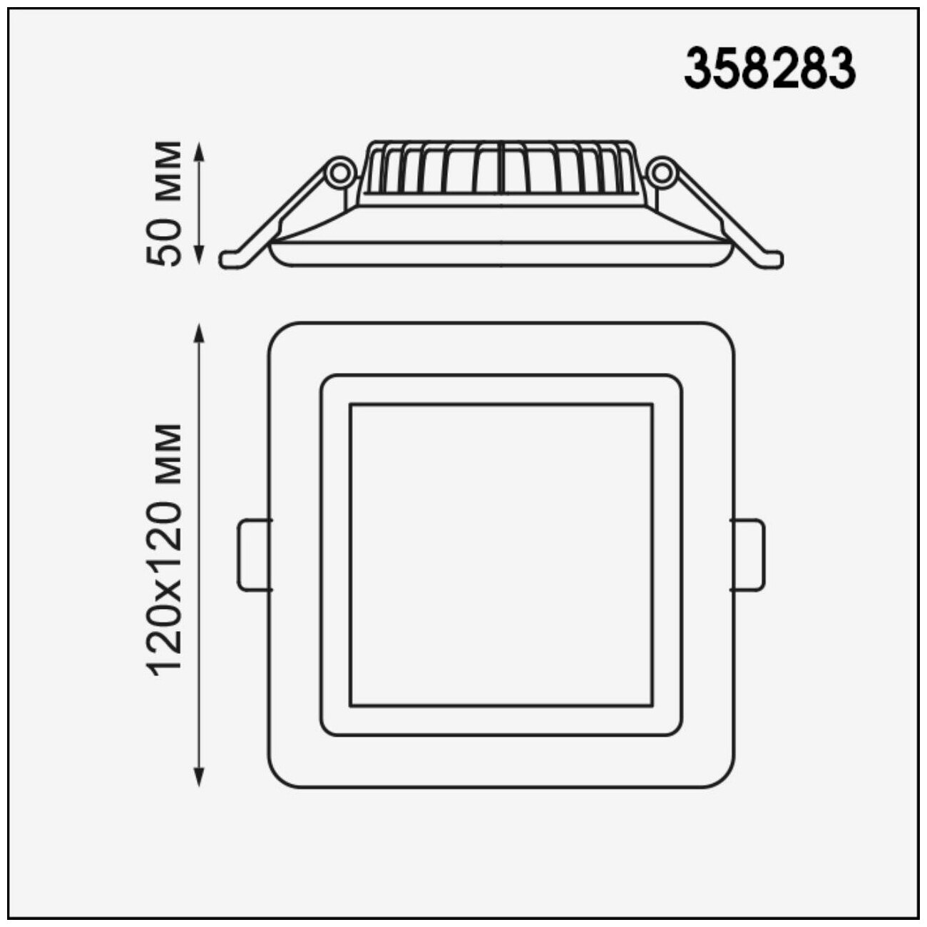 Встраиваемый светильник светодиодный Novotech Joia 358283 - фотография № 2