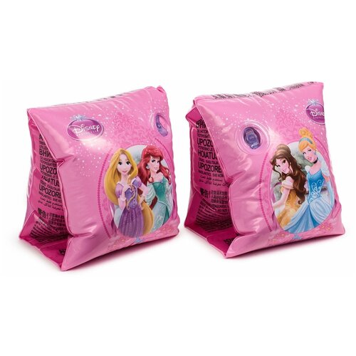 Нарукавники для плавания Bestway Disney Princess 91041, розовый с рисунком