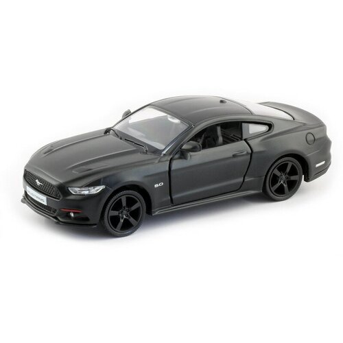 Машинка металлическая Uni-Fortune RMZ City серия 1:32 Ford Mustang GT 2015 цвет черный матовый, двери открываются 554029M машинка металлическая uni fortune rmz city 1 37 ford mustang gt 2015 цвет черный матовый двери открываются 554029m