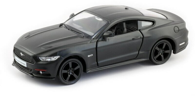 Машинка металлическая Uni-Fortune RMZ City 1:32 Ford Mustang 2015 (цвет черный матовый) 554029M