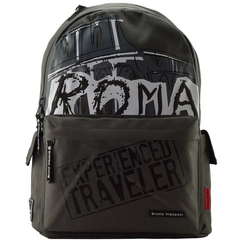 фото Рюкзак темно-серый "рим" bruno visconti
