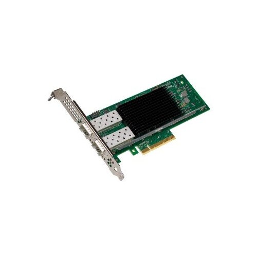 Сетевая карта Dell Intel E810-XXV Dual Port 10/25GbE SFP28 Adapter, PCIe Full Height сетевая карта dell 540 bbuo dual port broadcom 57416 10gbit base t pcie fp for 14g