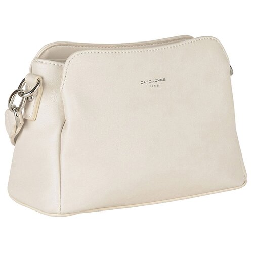 фото Сумка кросс-боди женская david jones 5744 cm cream-white, белая