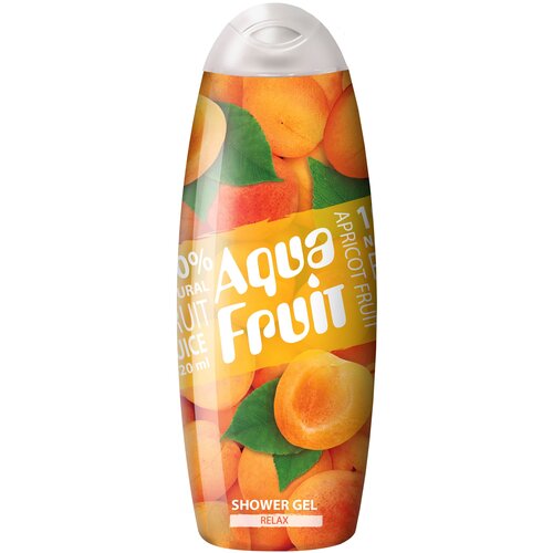 Гель для душа Aquafruit Relax Apricot Fruit 420 мл