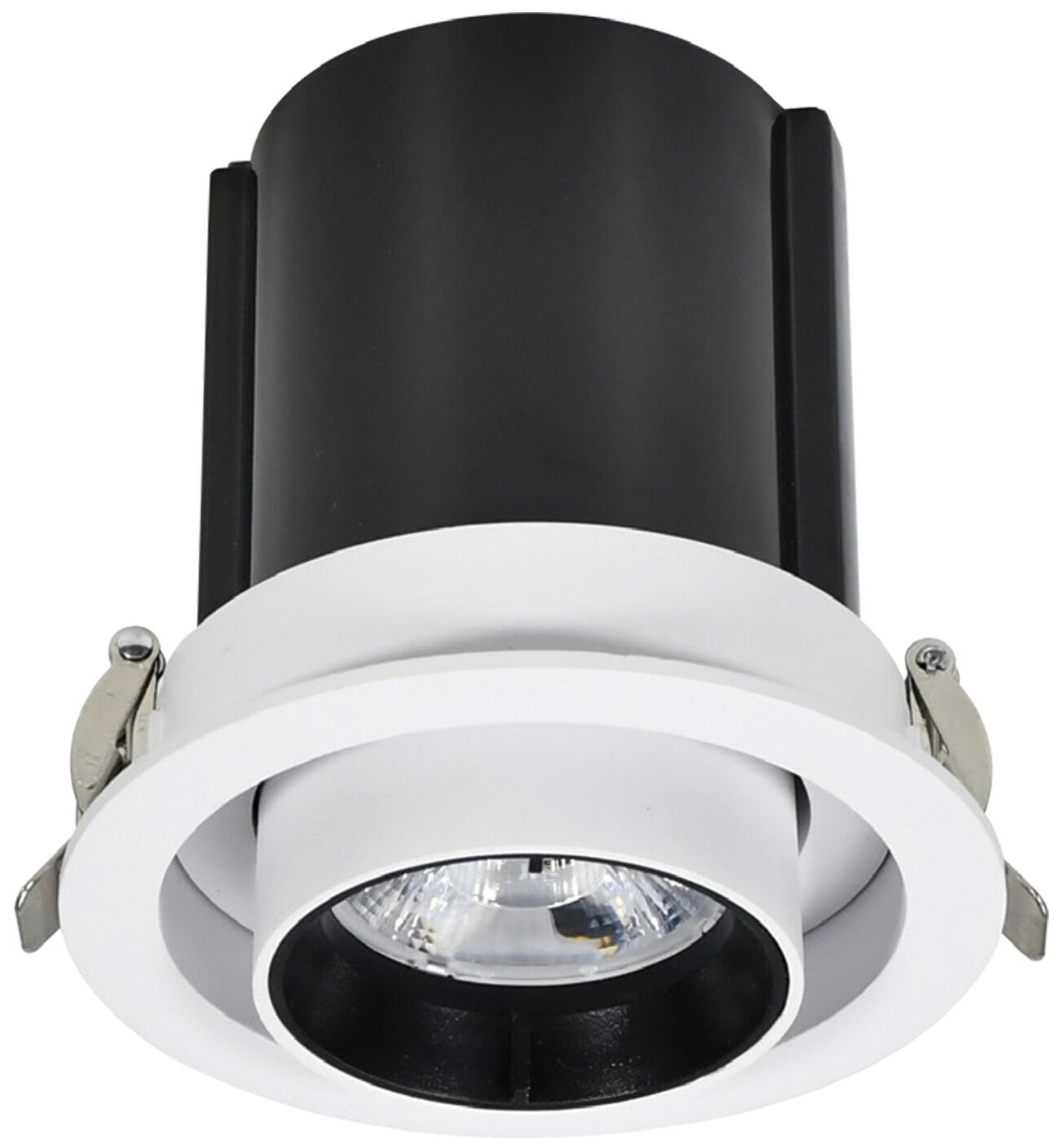 Светильник светодиодный встраиваемый потолочный Artin LED, 18Вт, 1440Лм, 4200К, выдвижной поворотный корпус, цилиндр, 115х120мм, алюминий, белый, Ritter, 59993 7 - фотография № 4