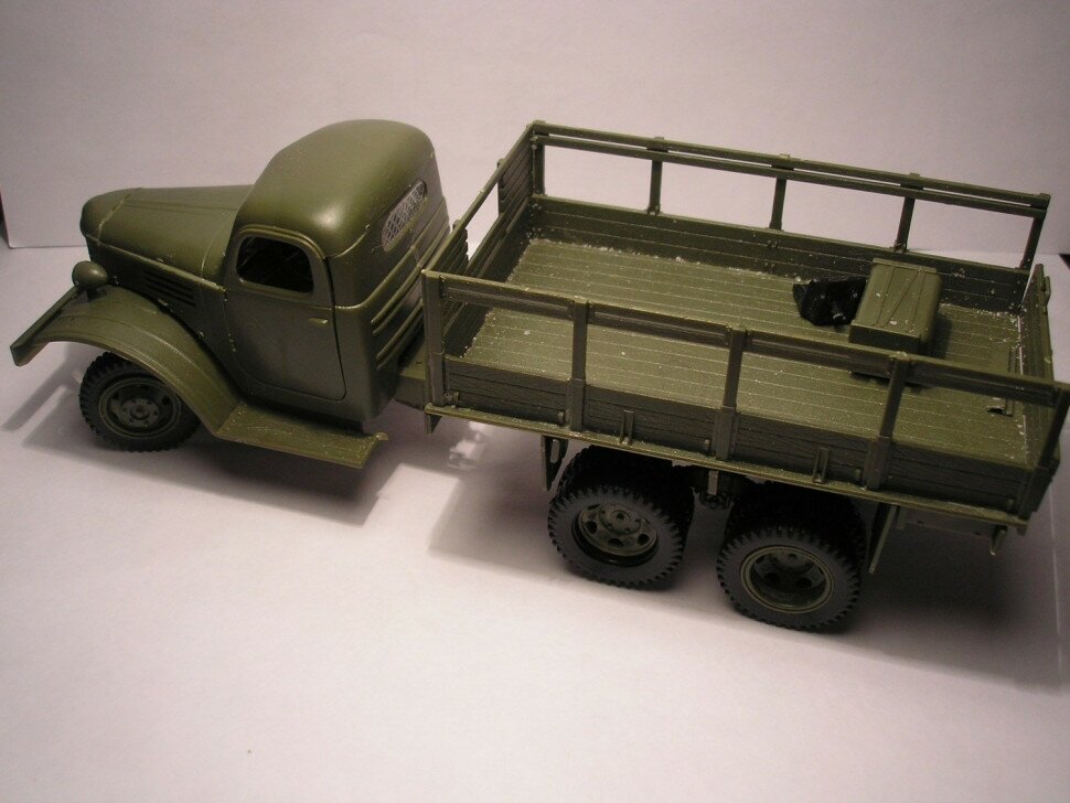 ZVEZDA Сборная модель Советский грузовик 4,5 тонны, подарочный набор - фото №7