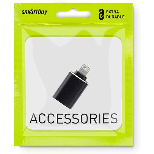 Mm Адаптер 8 pin - USB-A Smartbuy , для флешек, клавиатуры (A253)/50 адаптер для подключения usb устройств универсальный smartbuy otg цвет чёрный