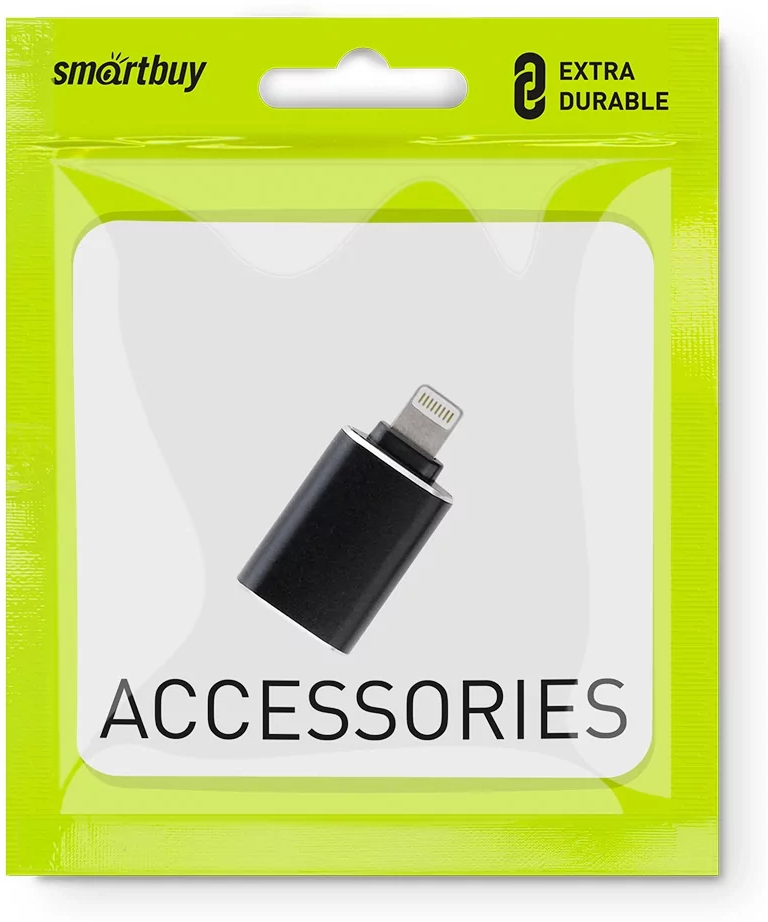 Mm Адаптер 8 pin - USB-A Smartbuy , для флешек, клавиатуры (A253)/50