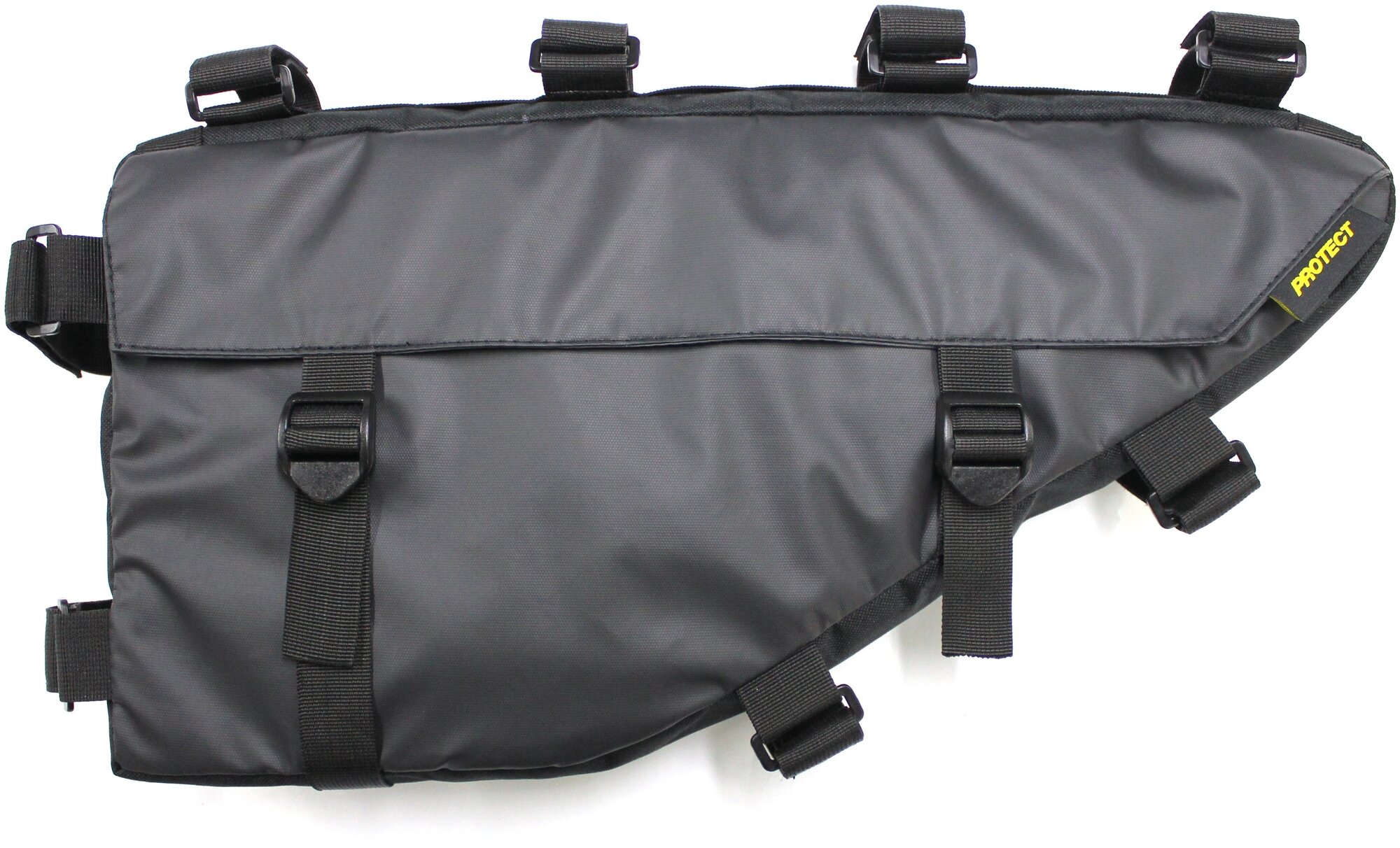 Велосумка под раму, серия Bikepacking, р-р 46х24х6 см, цвет черный, PROTECT