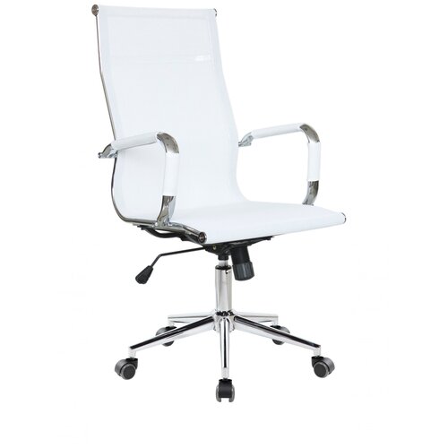 фото Компьютерное кресло рива 6001-1 s для руководителя, цвет: белый