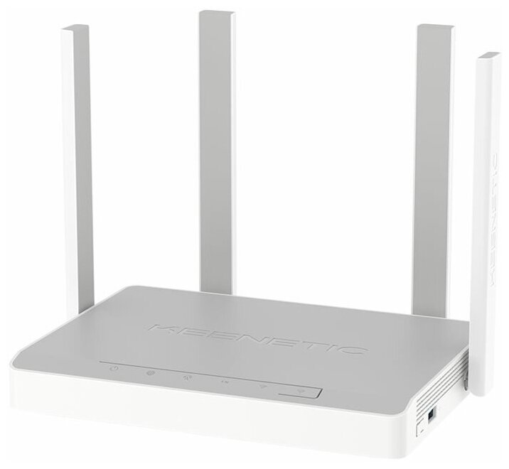 Маршрутизатор KEENETIC Keenetic Hero 4G+ (KN-2311) Гигабитный интернет-центр с модемом 4G+, Mesh Wi-Fi 6 AX1800, 4-портовым Smart-коммутатором и многофункциональным портом USB 3.0 — фото 1