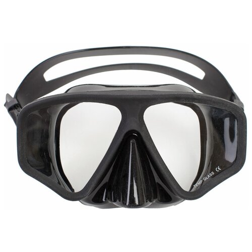 Маска Scorpena C2, безрамная, черная маска для плавания scorpena redline alpha черный