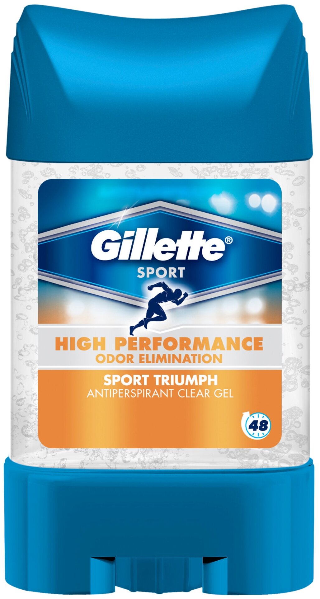 Гелевый дезодорант-антиперспирант Gillette Sport Triumph, 70 мл - фото №1