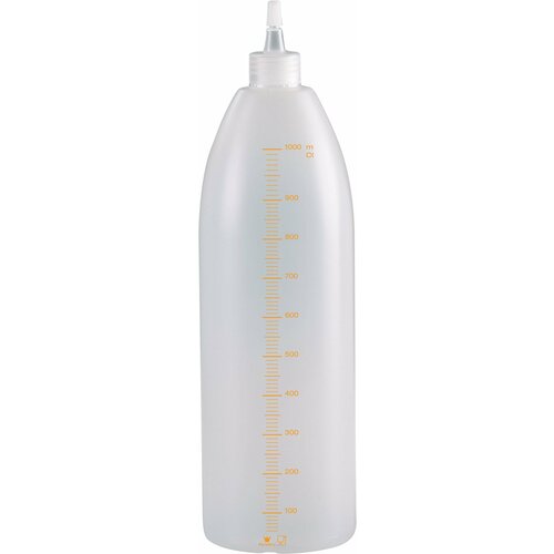 Бутылка мерная с носиком Martellato 1л, 80х80х290мм, полиэтилен