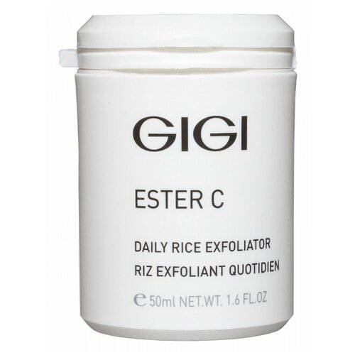 Gigi рисовая пудра-эксфолиант для лица Ester C Daily Rice exfoliator, 50 мл gigi рисовая пудра эксфолиант для лица ester c daily rice exfoliator 200 мл