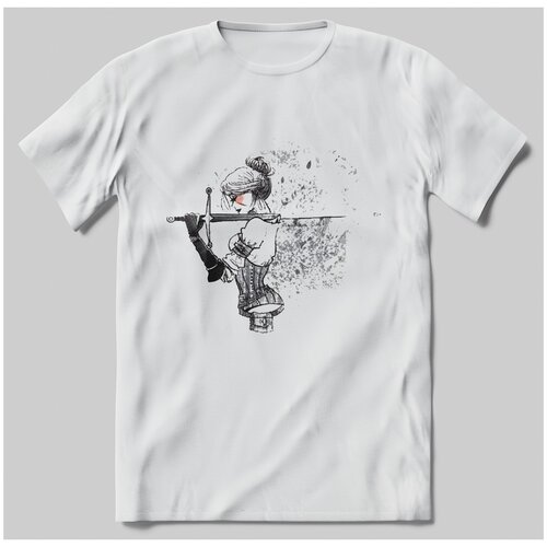 фото Футболка с принтом witcher (ведьмак) - 280 размер - s brut-shop