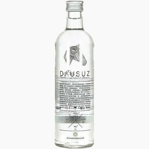 Вода минеральная питьевая Dausuz (Даусуз), негазированная, 20 шт по 0,33 л, ПЭТ - фотография № 8