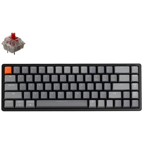 Механическая клавиатура Keychron K6 ALU RGB (Gateron RED)